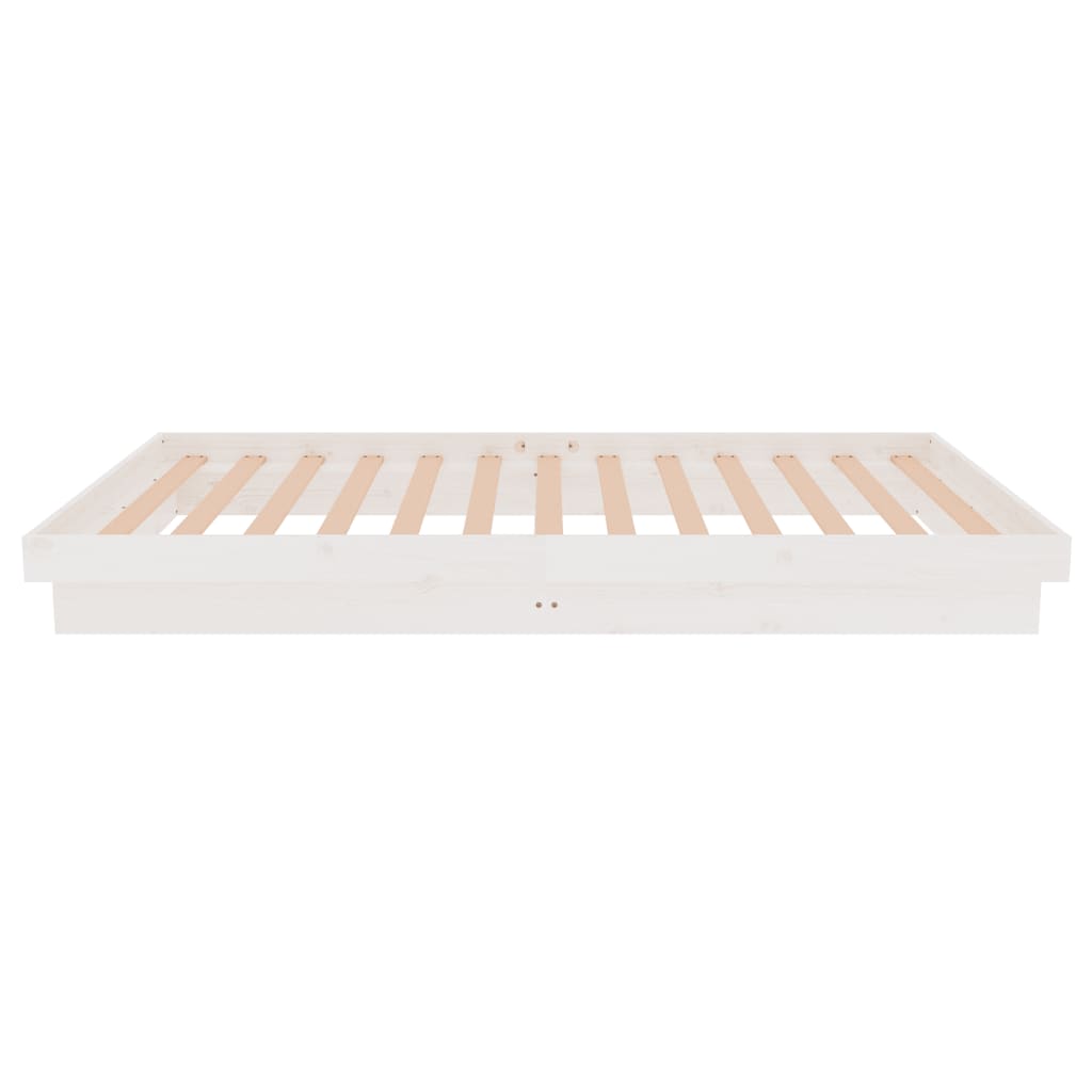 Giroletto Bianco in Legno Massello 100x200 cm - homemem39