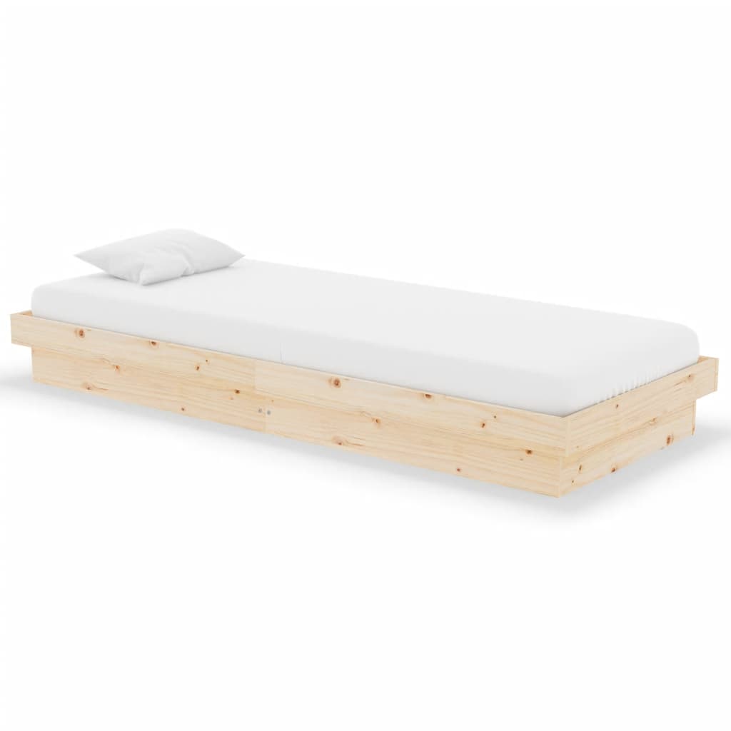 Giroletto in Legno Massello 75x190 cm Small Single - homemem39