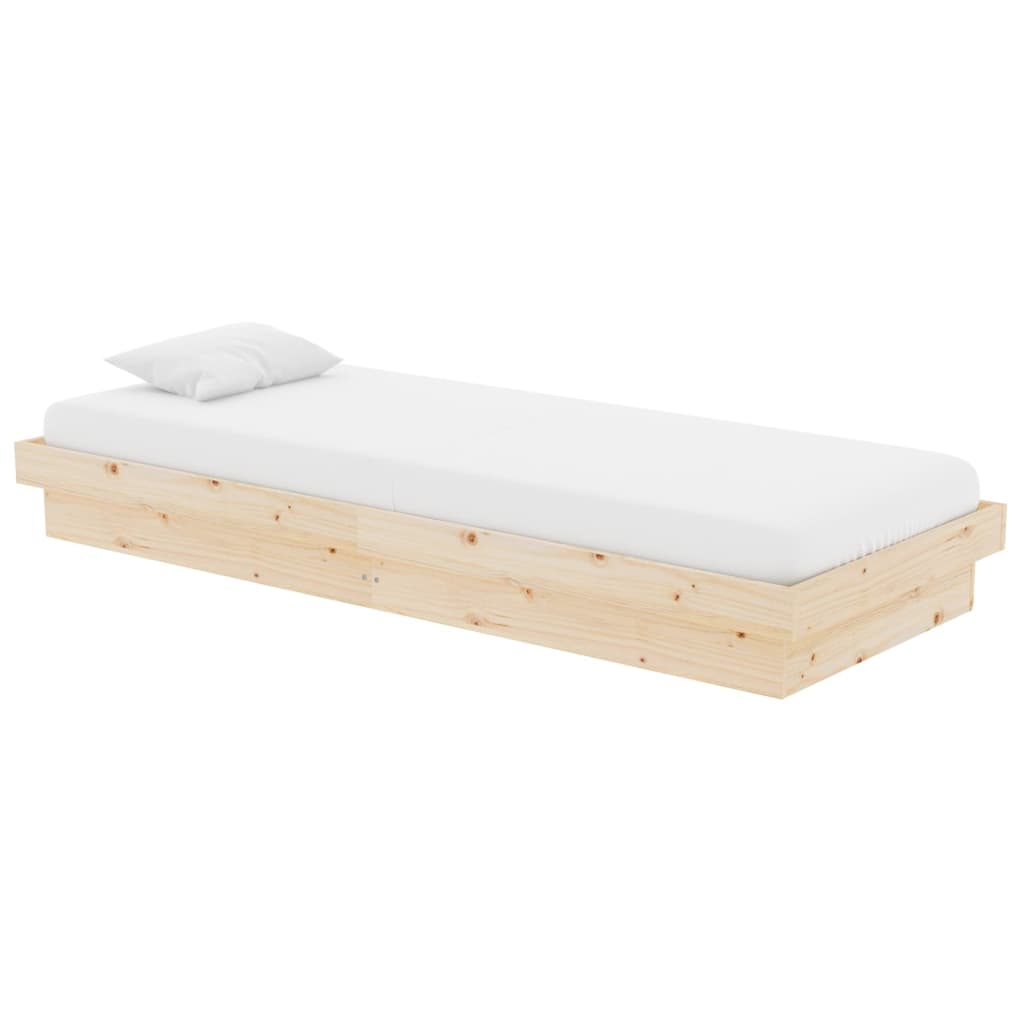 Giroletto in Legno Massello 75x190 cm Small Single - homemem39