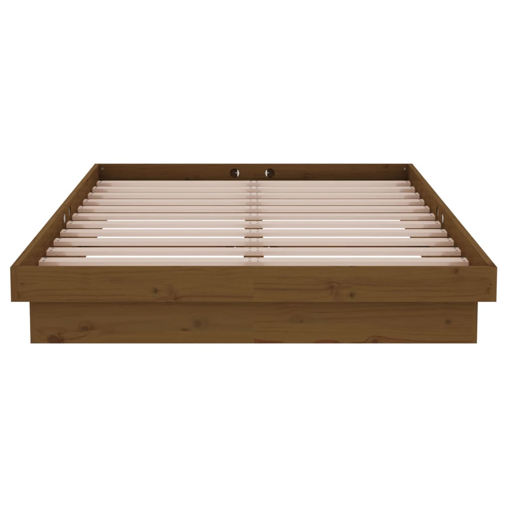 Giroletto senza Materasso Ambra Small Double in Legno Massello - homemem39