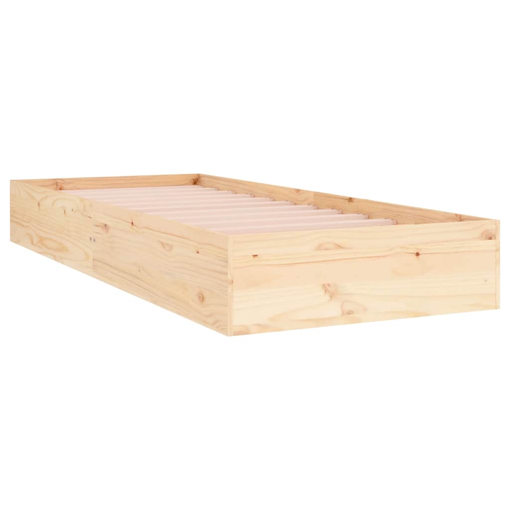 Giroletto in Legno Massello 75x190 cm Small Single - homemem39