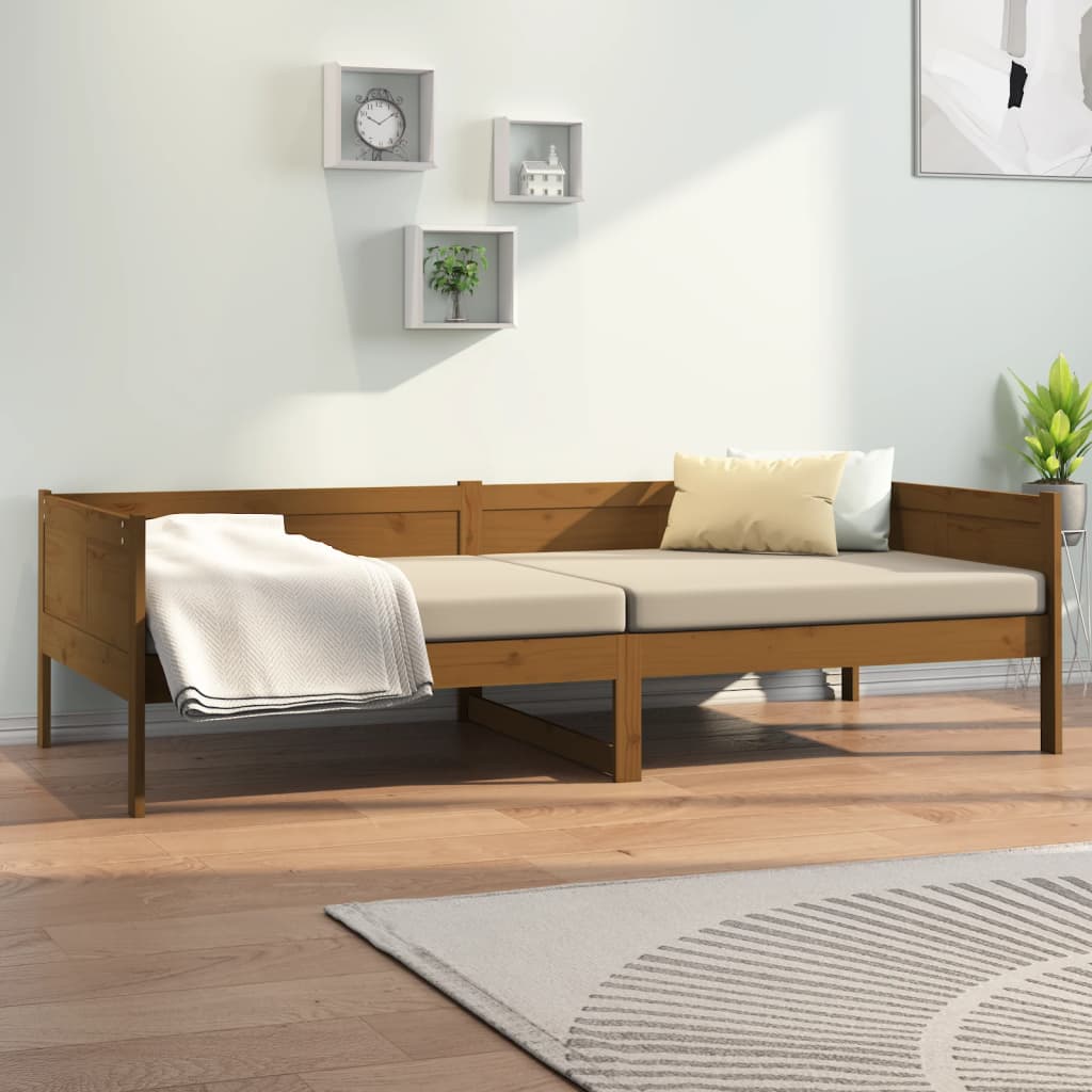 Dormeuse Ambra in Legno Massello di Pino 80x200 cm - homemem39