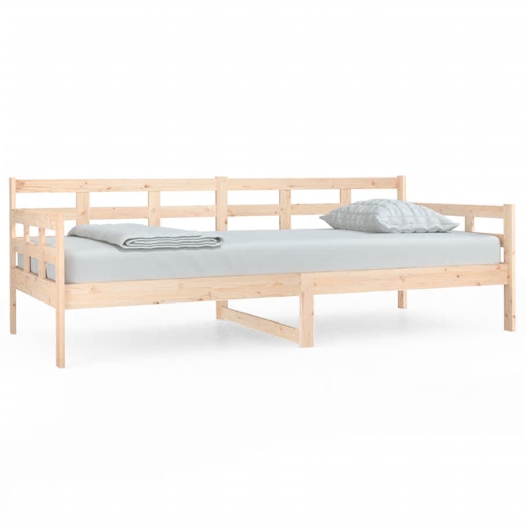 Dormeuse in Legno Massello di Pino 90x200 cm - homemem39