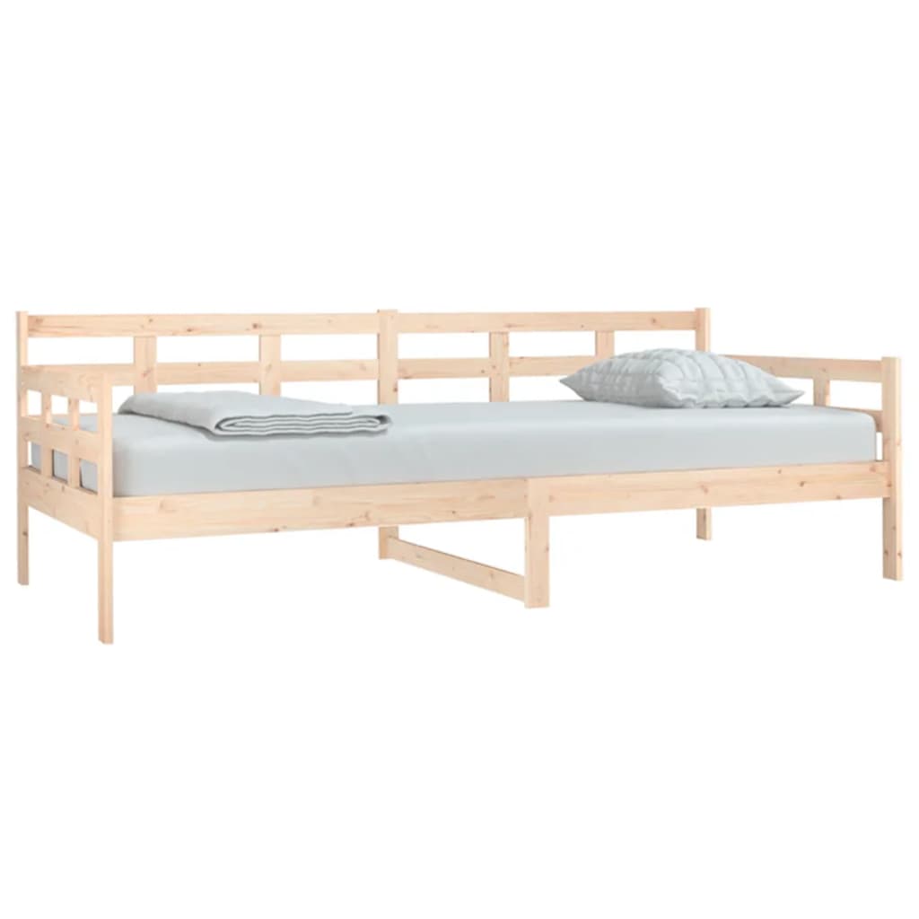Dormeuse in Legno Massello di Pino 90x200 cm - homemem39