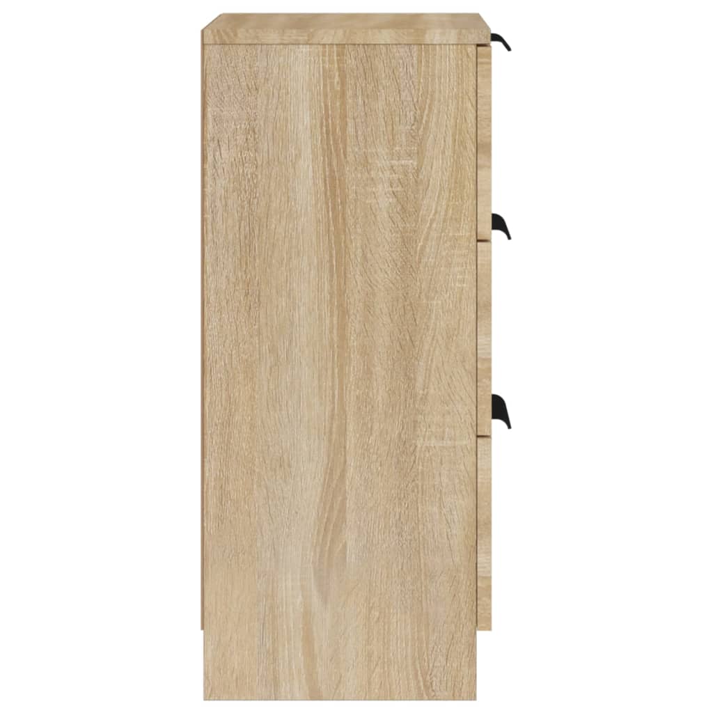 Credenza Rovere Sonoma 30x30x70 cm in Legno Multistrato - homemem39