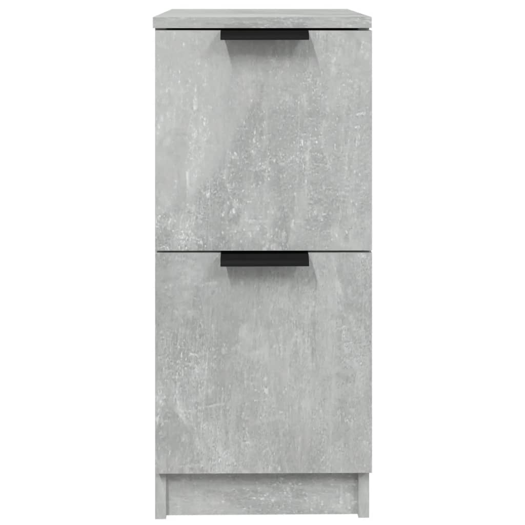 Credenza Grigio Cemento 30x30x70 cm in Legno Multistrato - homemem39