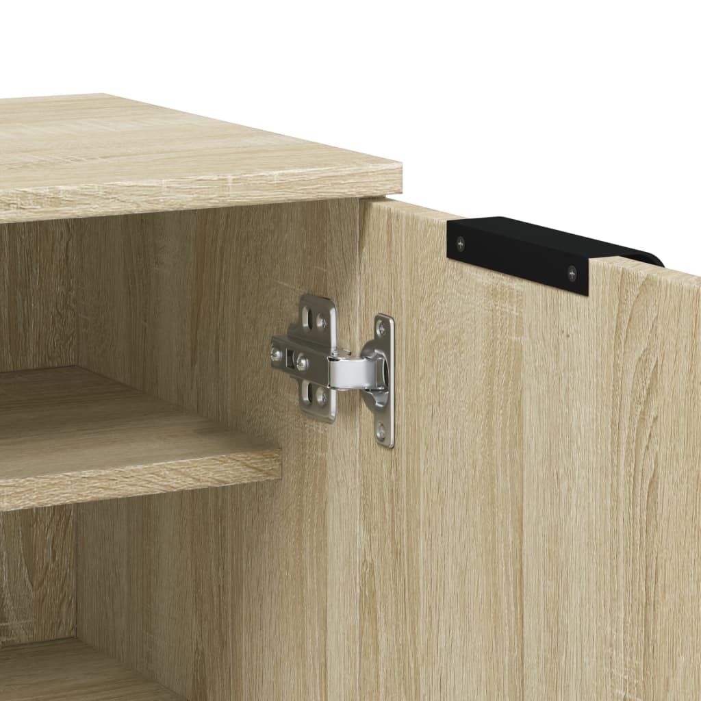 Scarpiera Rovere Sonoma 59x35x100,5 cm in Legno Multistrato - homemem39