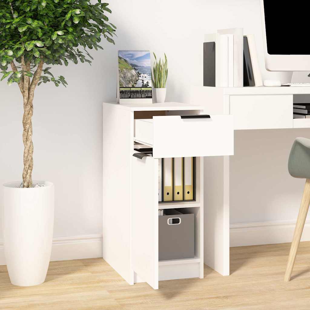 Armadietto Scrivania 33,5x50x75cm legno multistrato