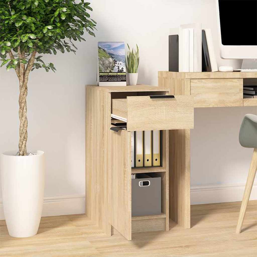 Armadietto da Scrivania 33,5x50x75 cm Legno