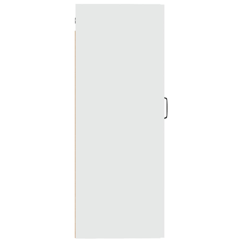 Armadietto a Muro Bianco 35x34x90 cm in Legno Multistrato - homemem39