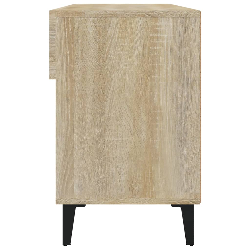 Scarpiera Rovere Sonoma 102x35x55 cm in Legno Multistrato - homemem39