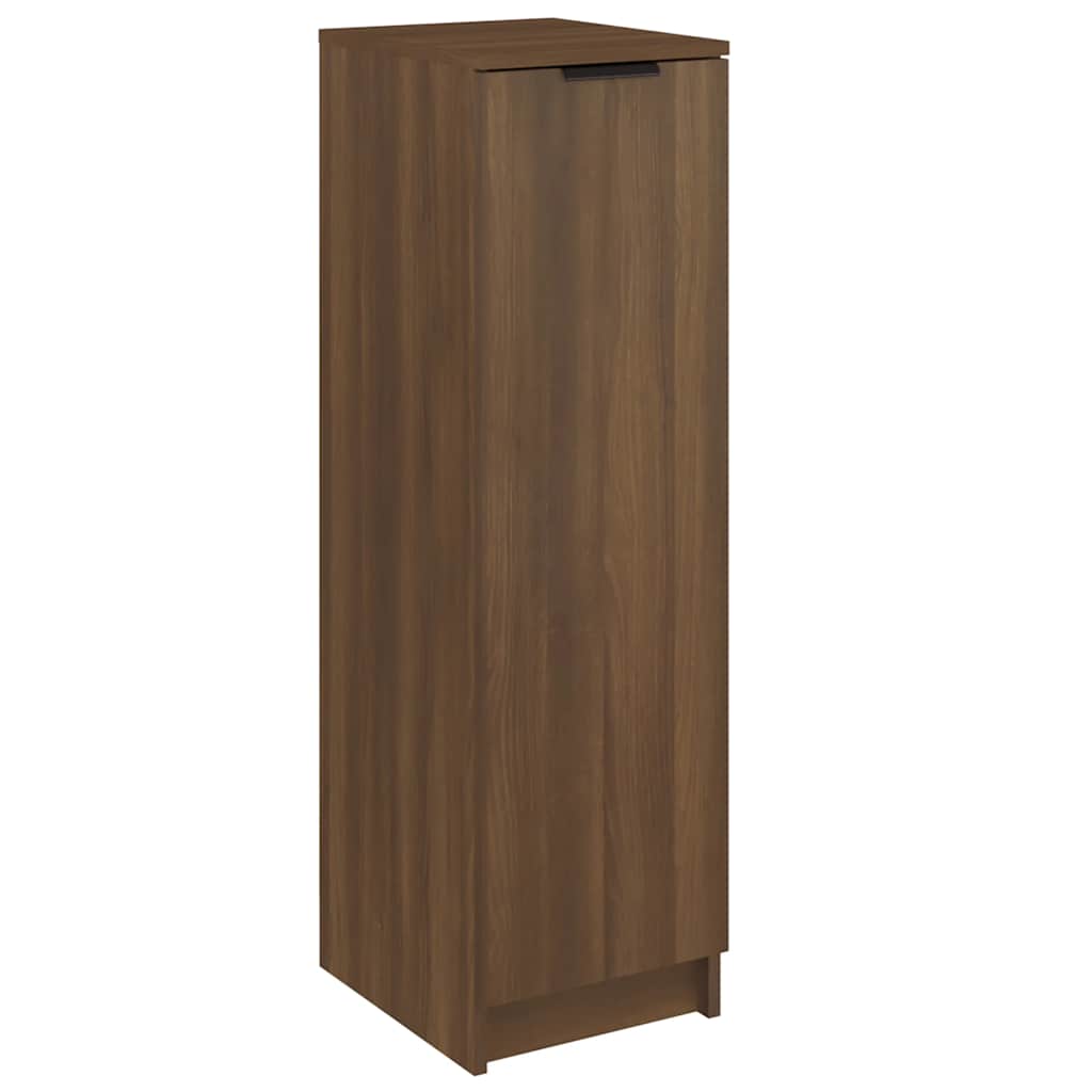Scarpiera Rovere Marrone 30x35x100 cm in Legno Multistrato - homemem39