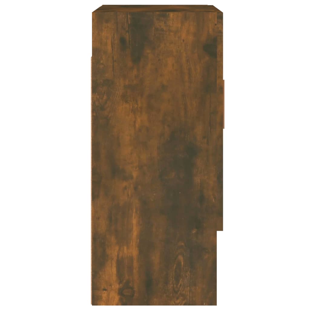 Armadietto a Muro Rovere Fumo 60x31x70 cm in Legno Multistrato - homemem39
