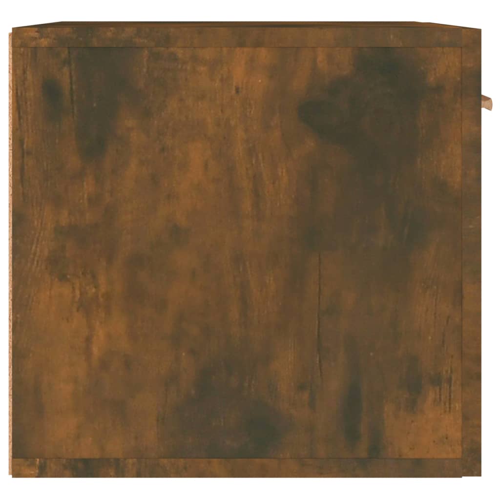 Mobile a Parete Rovere Fumo 60x36,5x35 cm in Legno Multistrato - homemem39