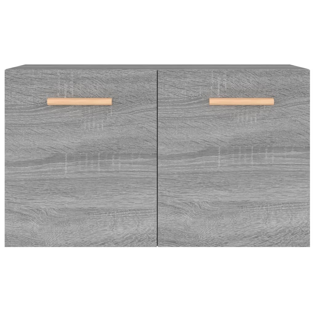Mobile a Parete Grigio Sonoma 60x36,5x35cm in Legno Multistrato - homemem39