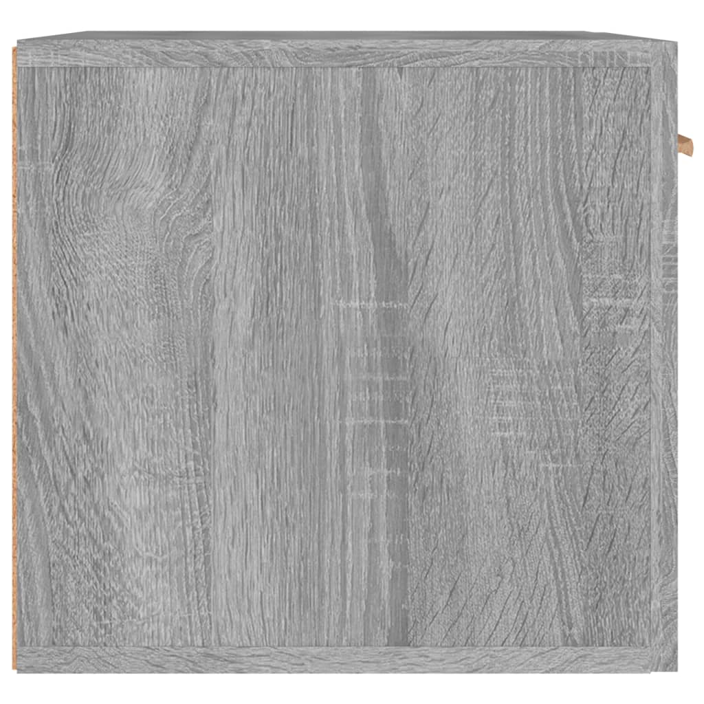 Mobile a Parete Grigio Sonoma 60x36,5x35cm in Legno Multistrato - homemem39