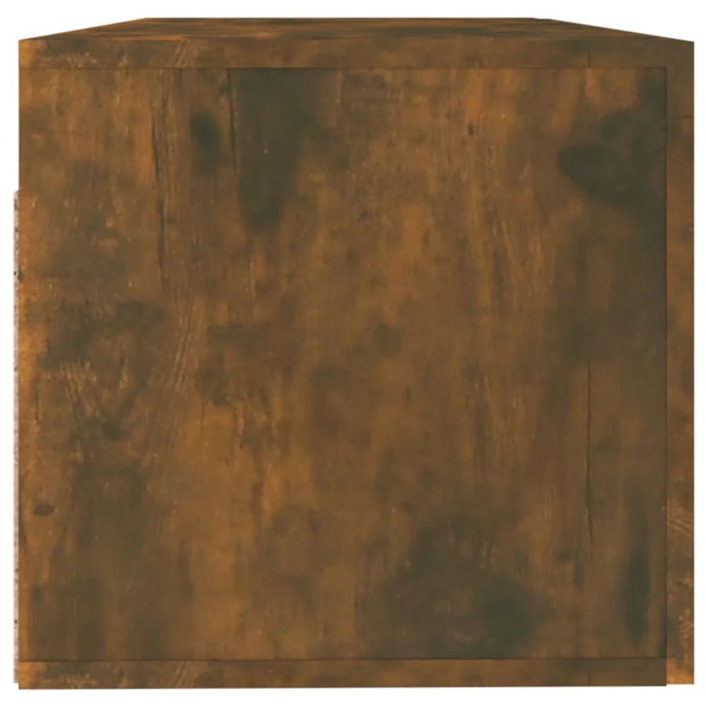 Mobile Pensile Rovere Fumo 100x36,5x35 cm Legno Multistrato - homemem39