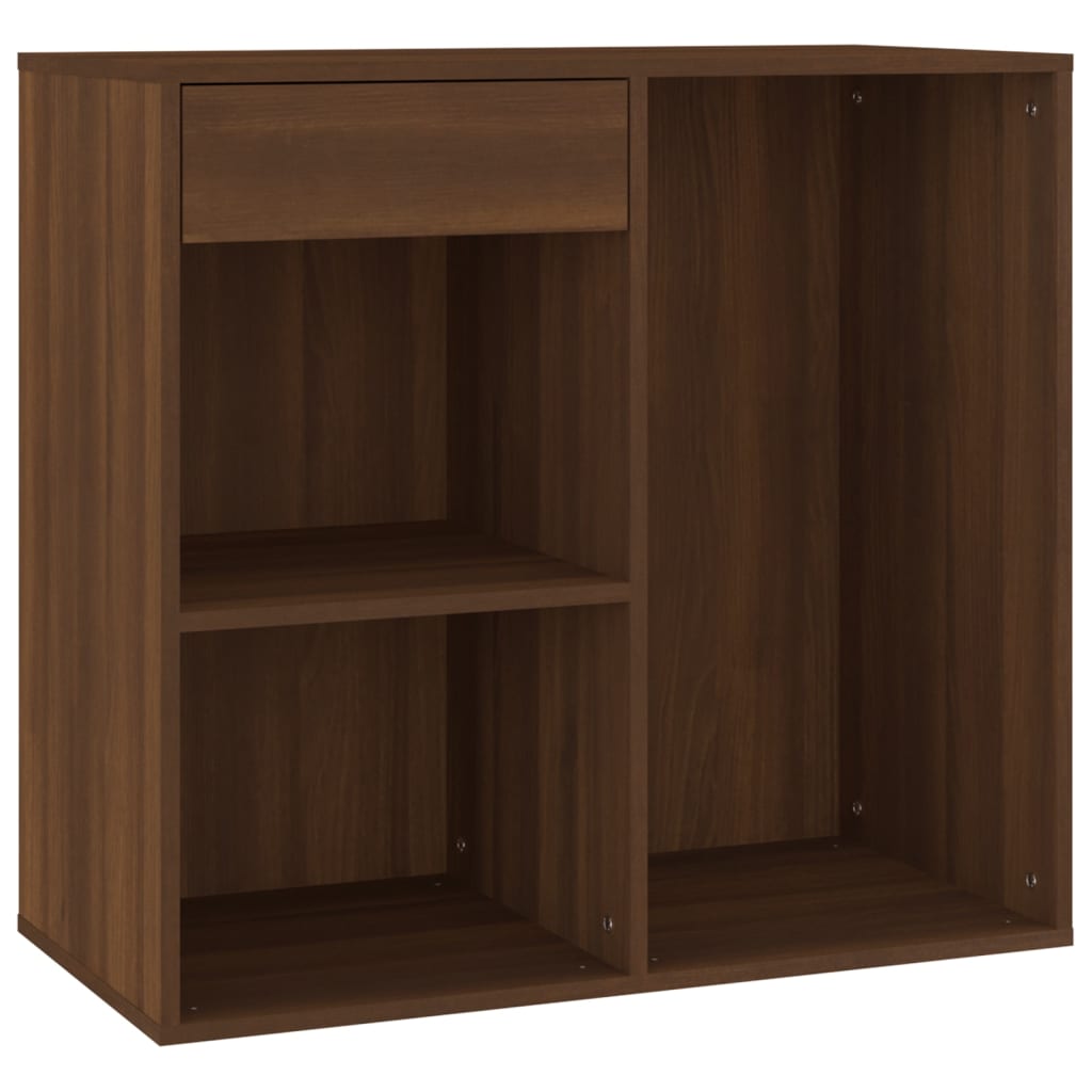 Armadietto per Cosmetici Rovere Marrone 80x40x75 cm in Legno - homemem39