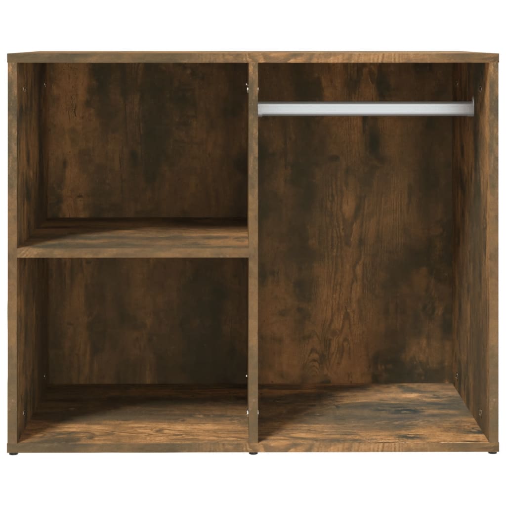 Armadietto Cosmetici Rovere Fumo 80x40x65 cm Legno Multistrato - homemem39
