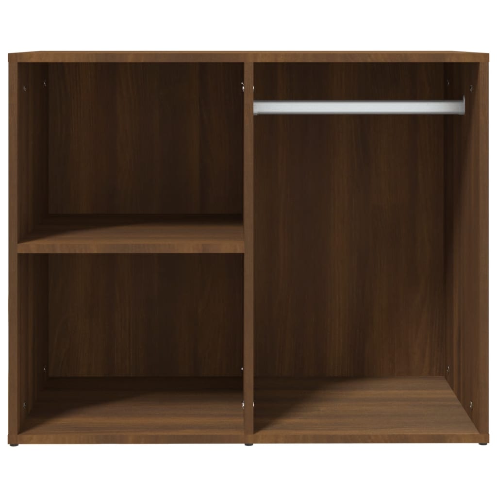 Armadietto Cosmetici Rovere Marrone 80x40x65 cm in Legno - homemem39