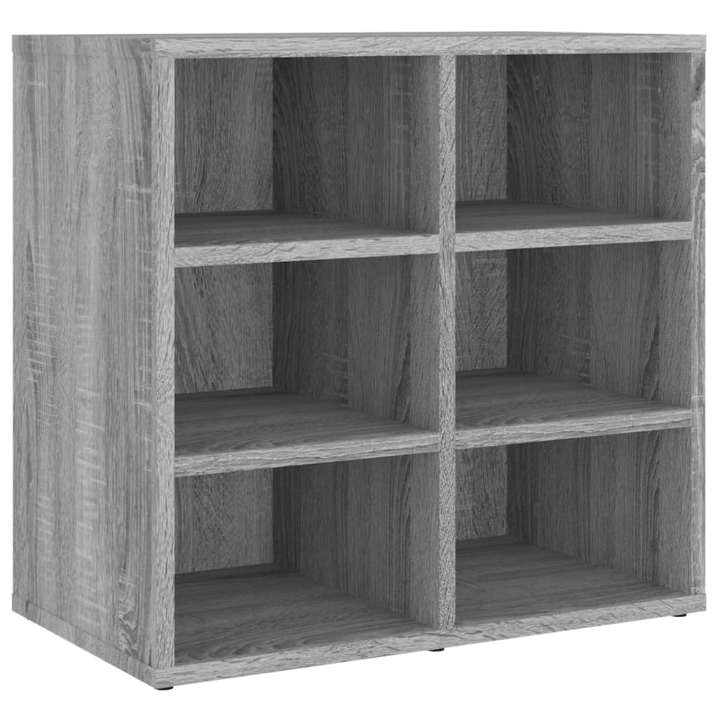 Scarpiera Grigio Sonoma 52,5x30x50 cm - homemem39