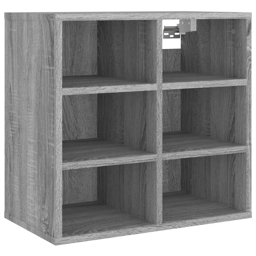Scarpiera Grigio Sonoma 52,5x30x50 cm - homemem39