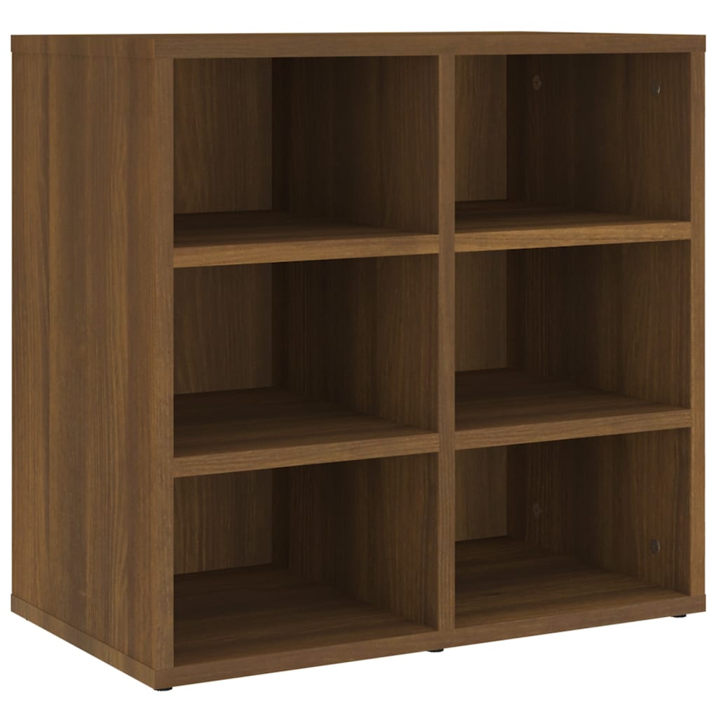 Scarpiera Rovere Marrone 52,5x30x50 cm - homemem39