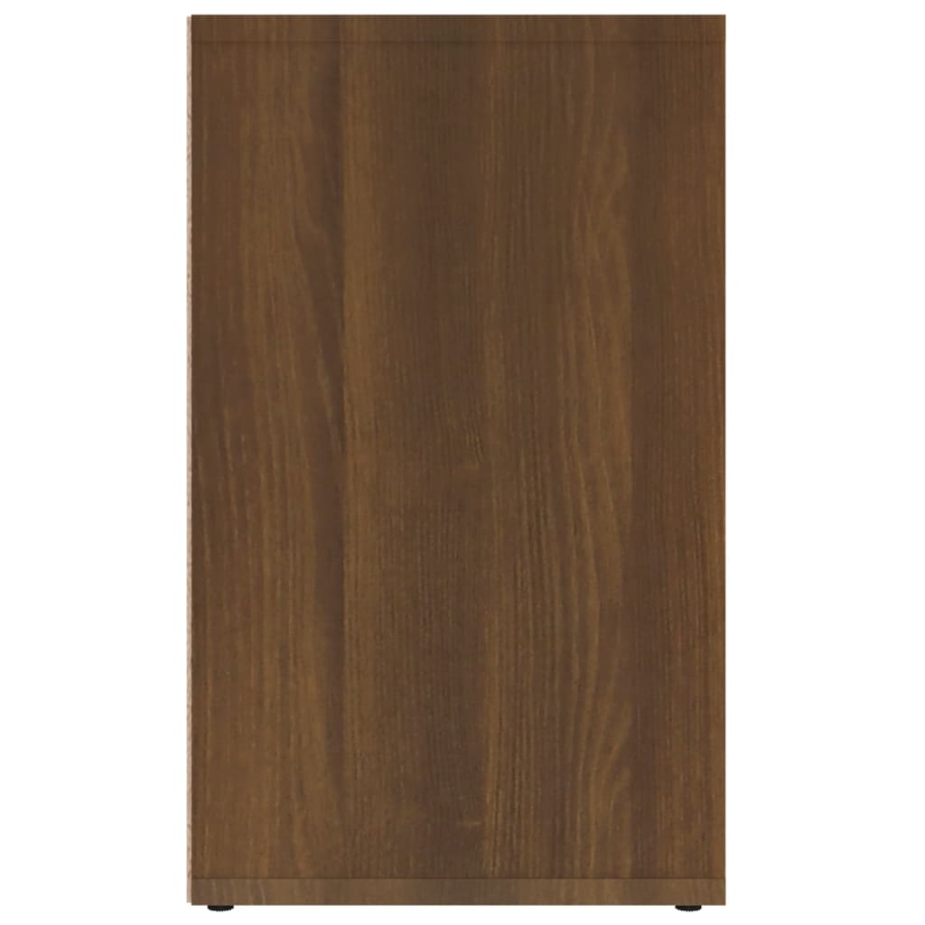 Scarpiera Rovere Marrone 52,5x30x50 cm - homemem39