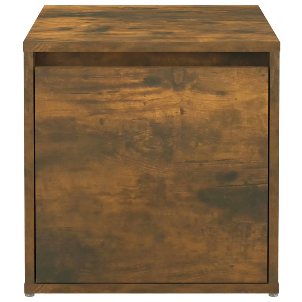 Cassetto Contenitore Rovere Fumo 40,5x40x40cm Legno Multistrato - homemem39