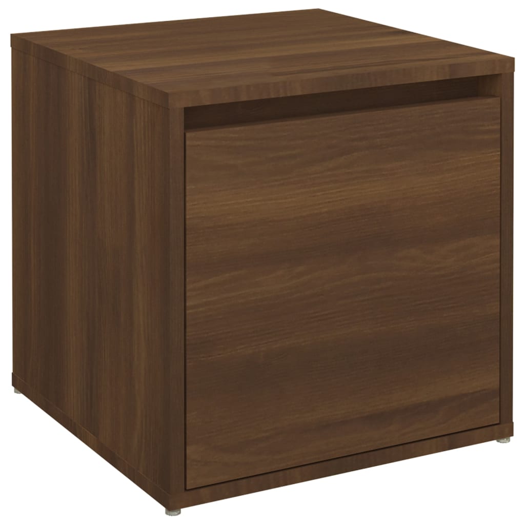 Cassetto Contenitore Rovere Marrone 40,5x40x40cm in Multistrato - homemem39