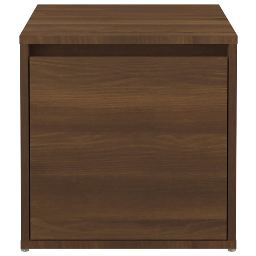 Cassetto Contenitore Rovere Marrone 40,5x40x40cm in Multistrato - homemem39