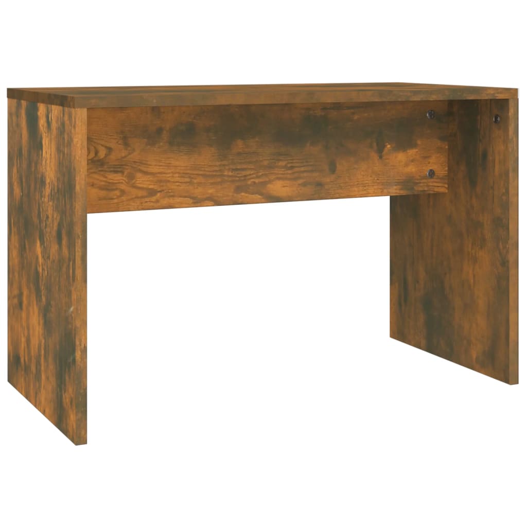 Sgabello da Toeletta Rovere Fumo 70x35x45 cm Legno Multistrato - homemem39