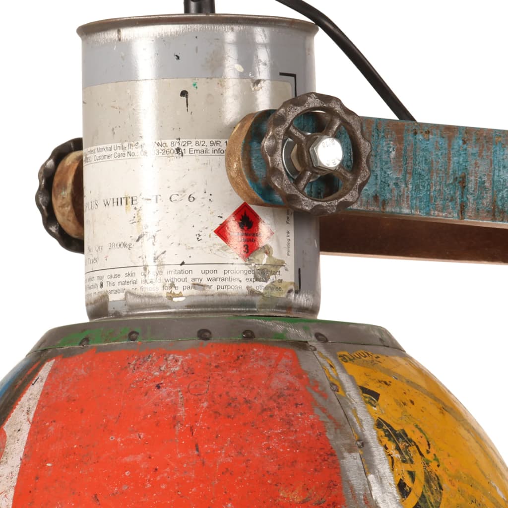 Lampada a Sospensione Industriale 25 W Multicolore 111 cm E27 - homemem39