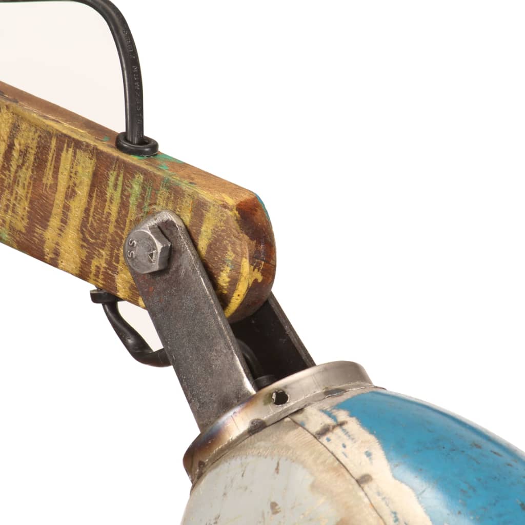 Lampada da Parete in Stile Industriale Rotonda Multicolore E27 - homemem39