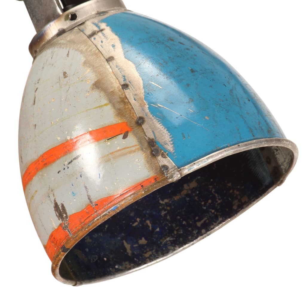 Lampada da Parete in Stile Industriale Rotonda Multicolore E27 - homemem39