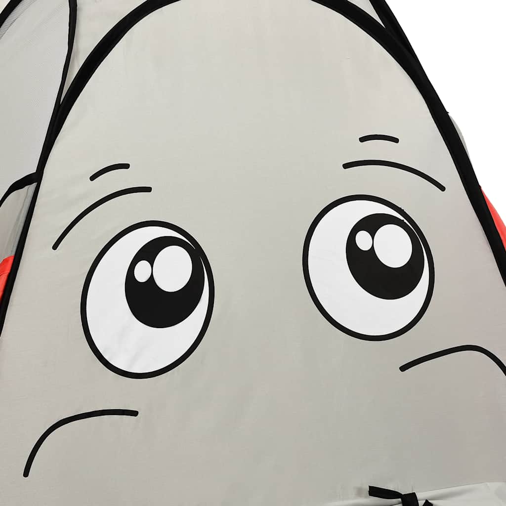 Tenda da Gioco per Bambini Elefante Grigio 174x86x101 cm - homemem39