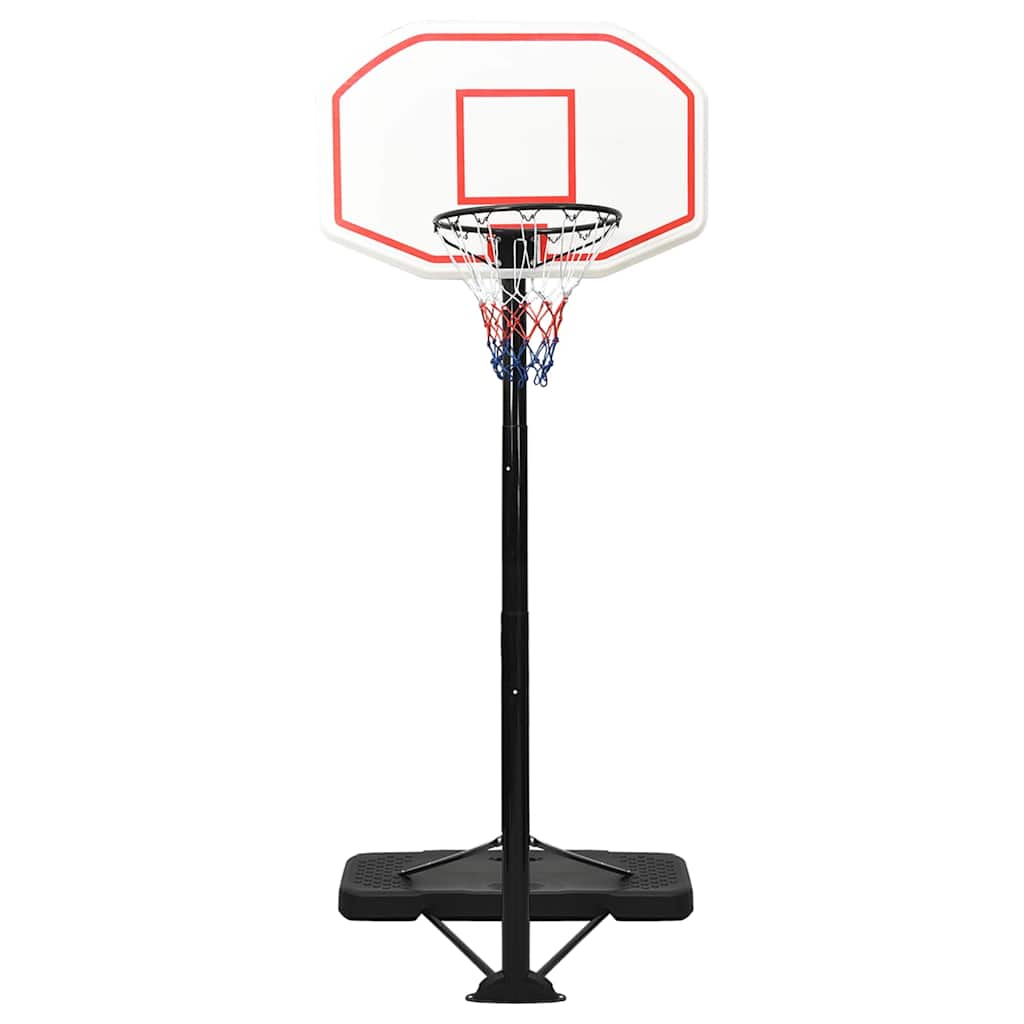 Supporto per Pallacanestro Bianco 258-363 cm Polietilene - homemem39