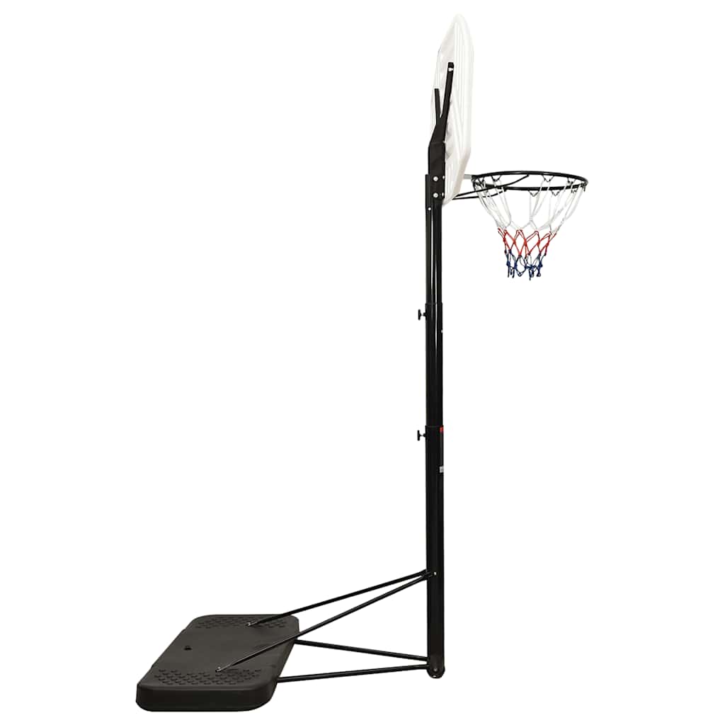 Supporto per Pallacanestro Bianco 258-363 cm Polietilene - homemem39