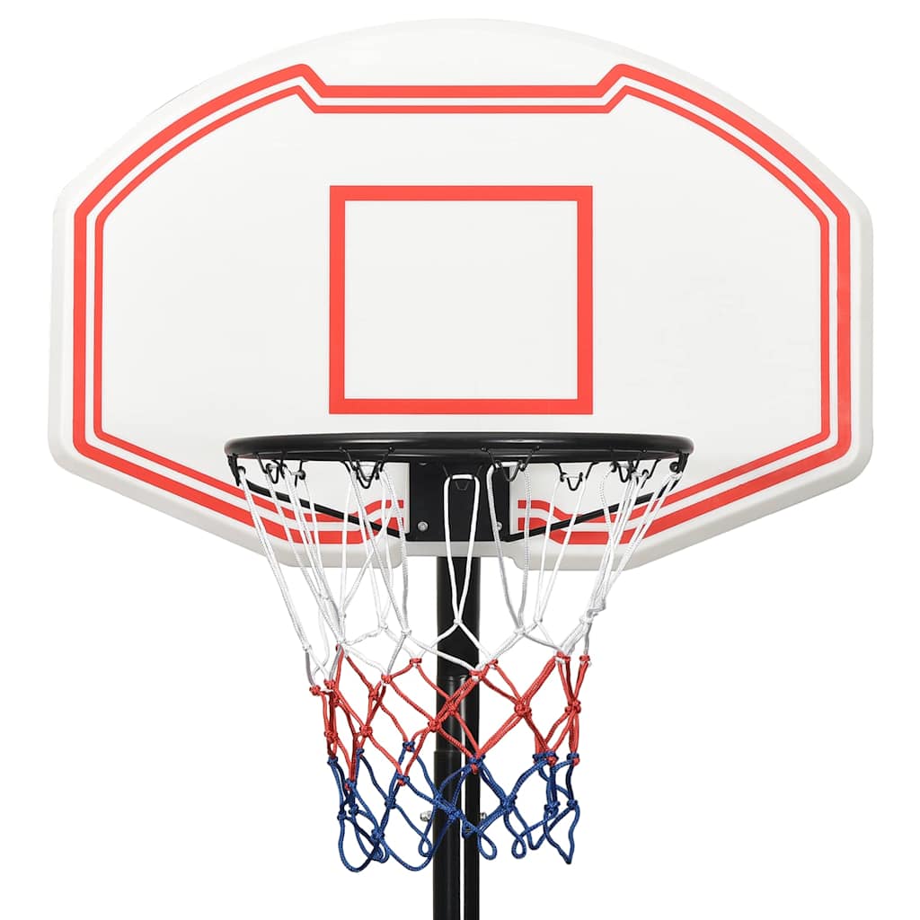 Supporto per Pallacanestro Bianco 237-307 cm Polietilene - homemem39