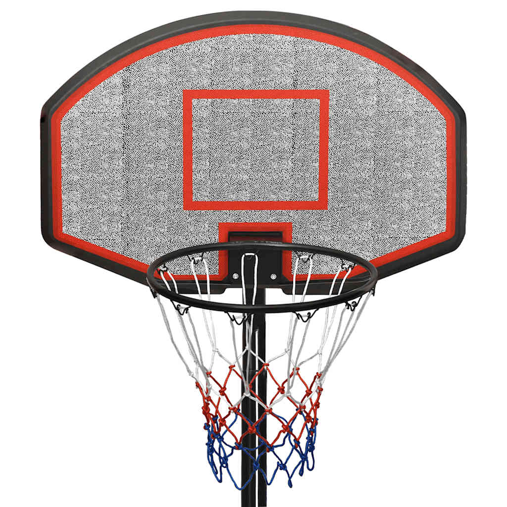 Supporto per Pallacanestro Nero 237-307 cm Polietilene - homemem39
