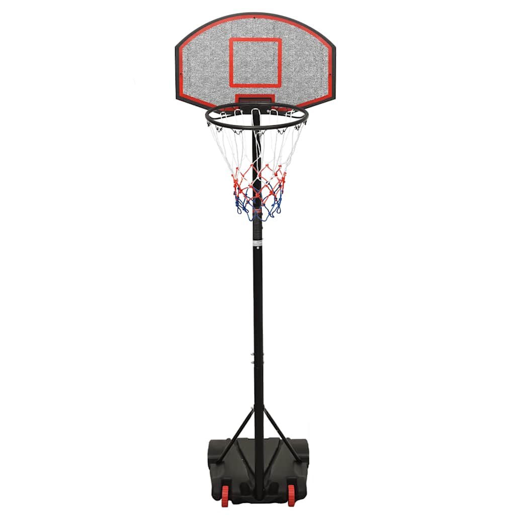 Supporto per Pallacanestro Nero 216-250 cm Polietilene - homemem39