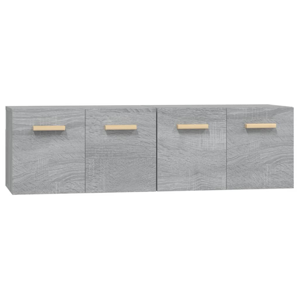 Mobili Parete 2 pz Grigio Sonoma 60x36,5x35cm Legno Multistrato - homemem39