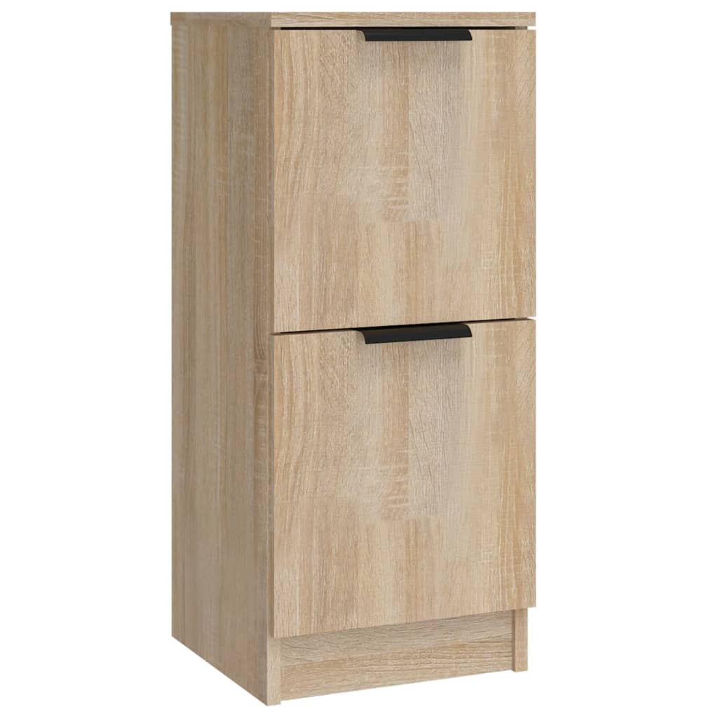 Credenze 3 pz Rovere Sonoma in Legno Multistrato