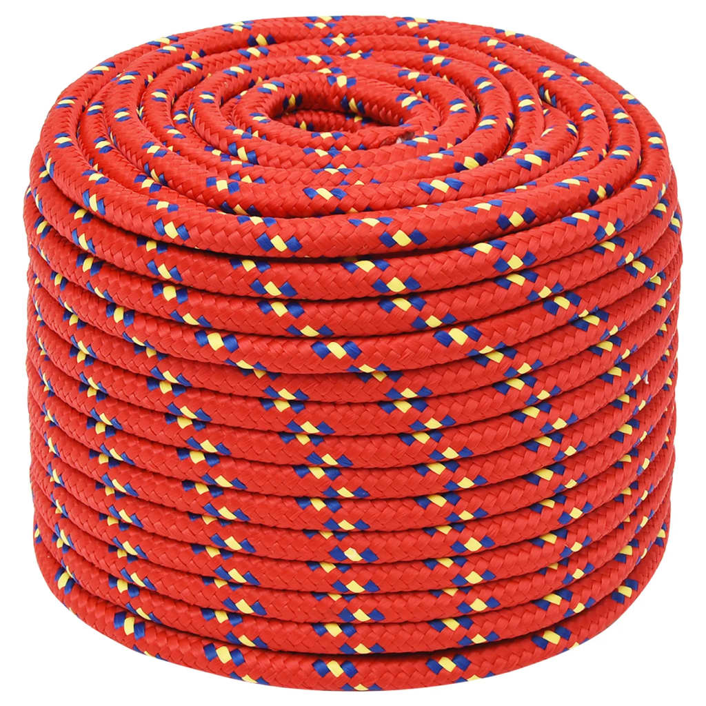 Corda per barca Rossa 14 mm 100 m in Polipropilene - homemem39