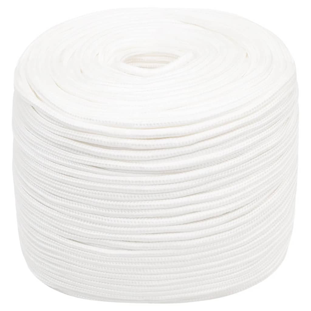 Corda per barca Completamente Bianca 10 mm 250 m in Polipropilene - homemem39