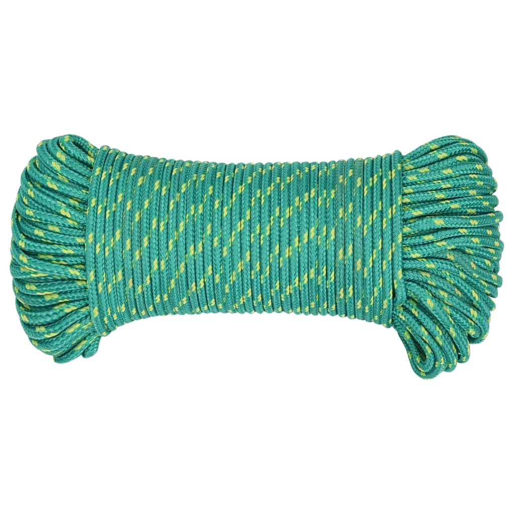 Corda per barca Verde 4 mm 50 m in Polipropilene - homemem39
