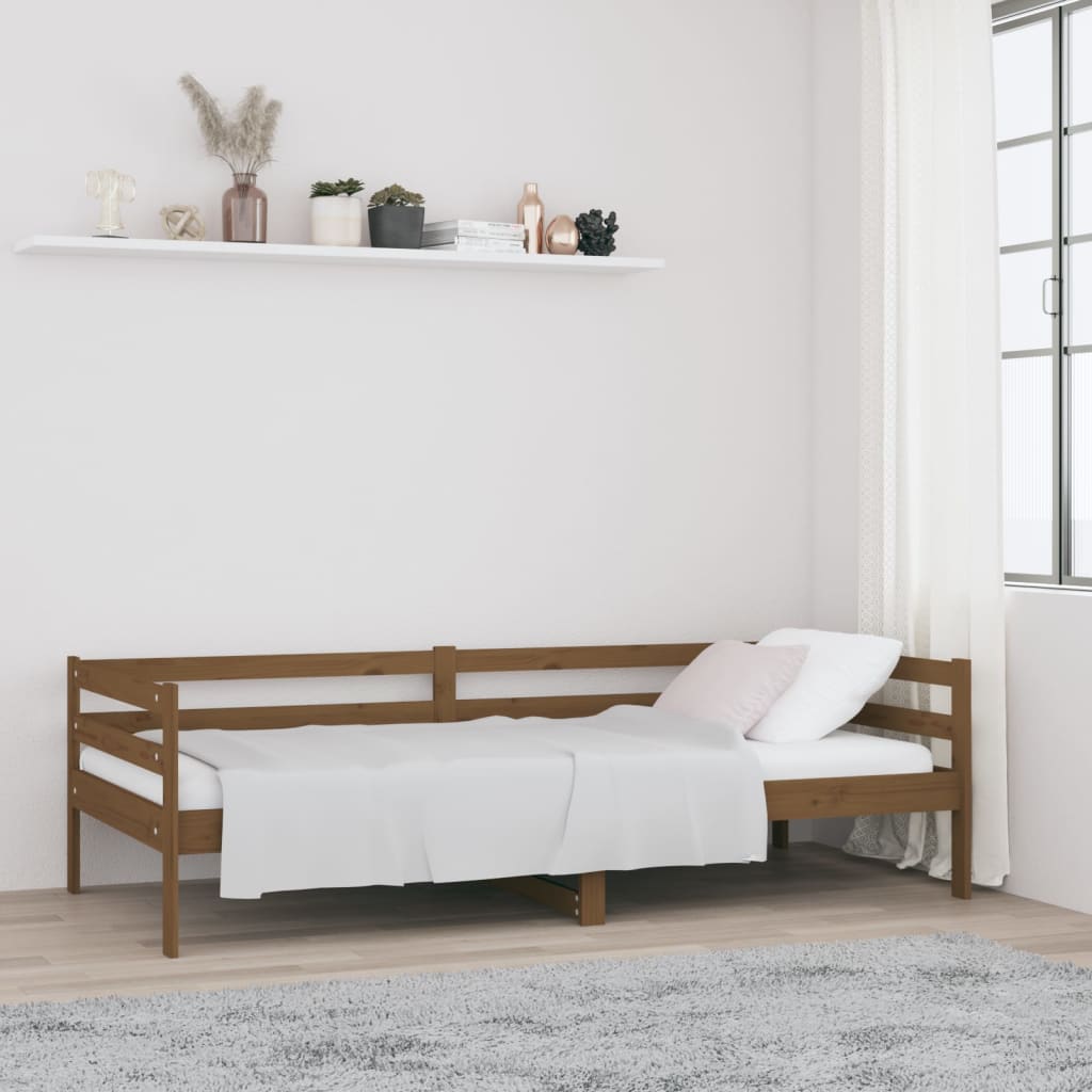 Dormeuse Ambra 90x190 cm in Legno Massello di Pino - homemem39