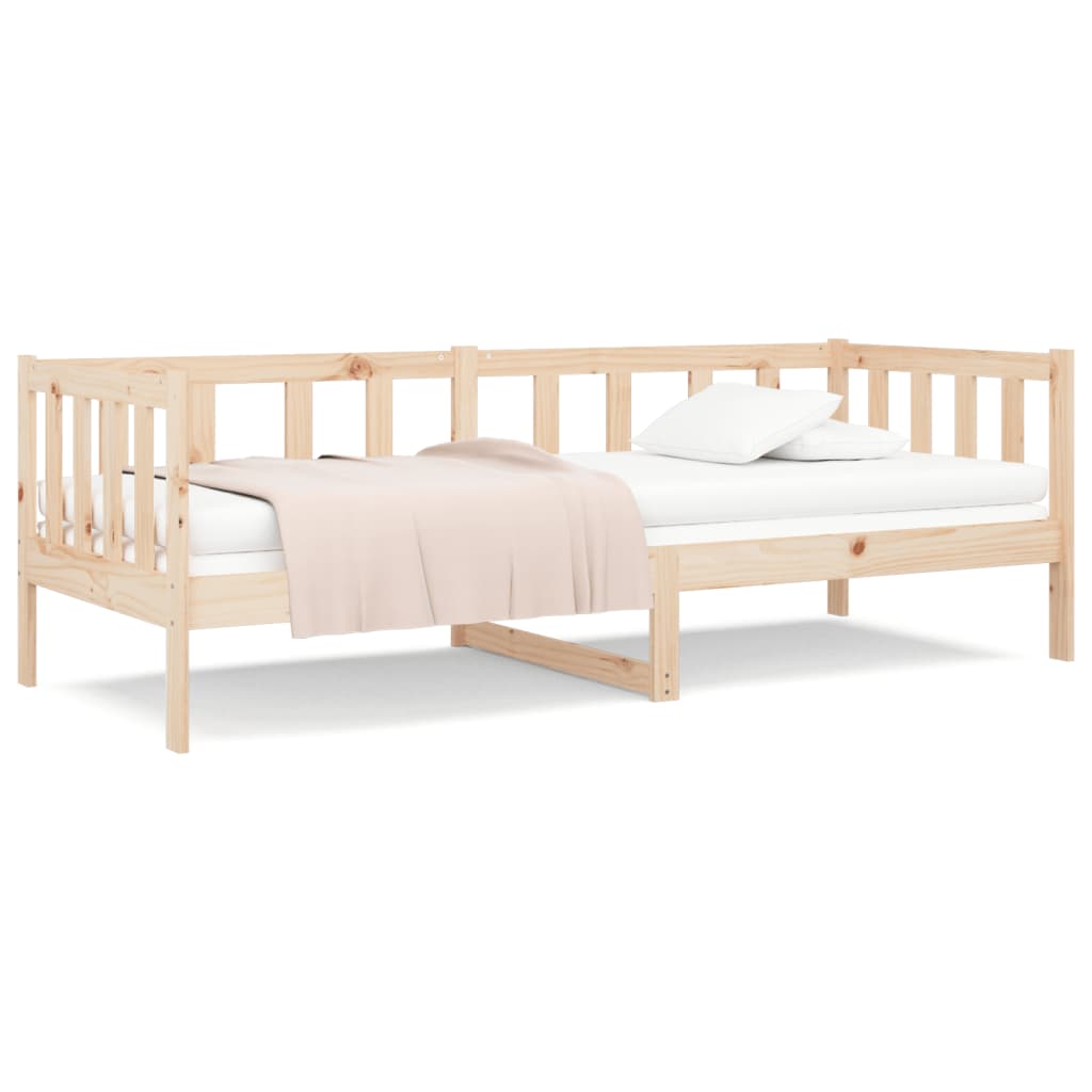 Dormeuse senza Materasso 80x200 cm in Legno Massello di Pino - homemem39