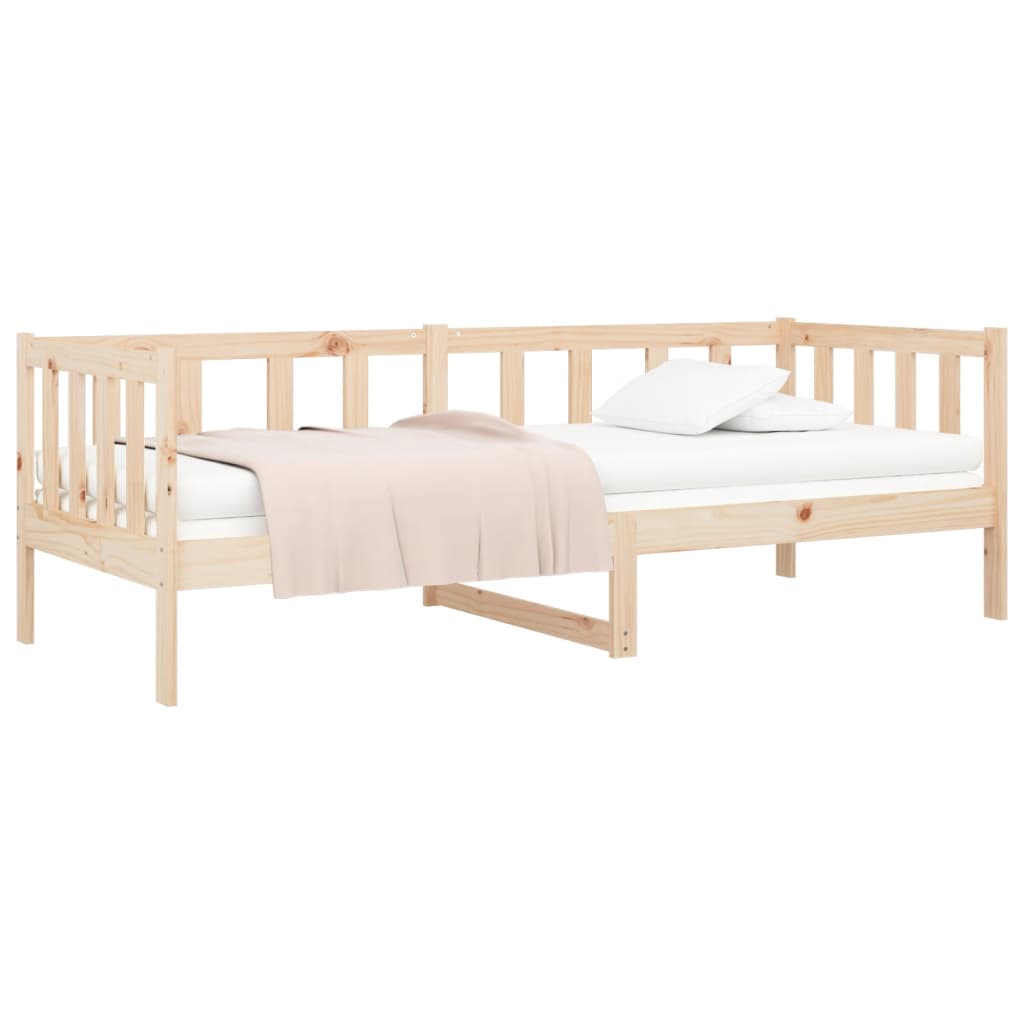 Dormeuse senza Materasso 80x200 cm in Legno Massello di Pino - homemem39