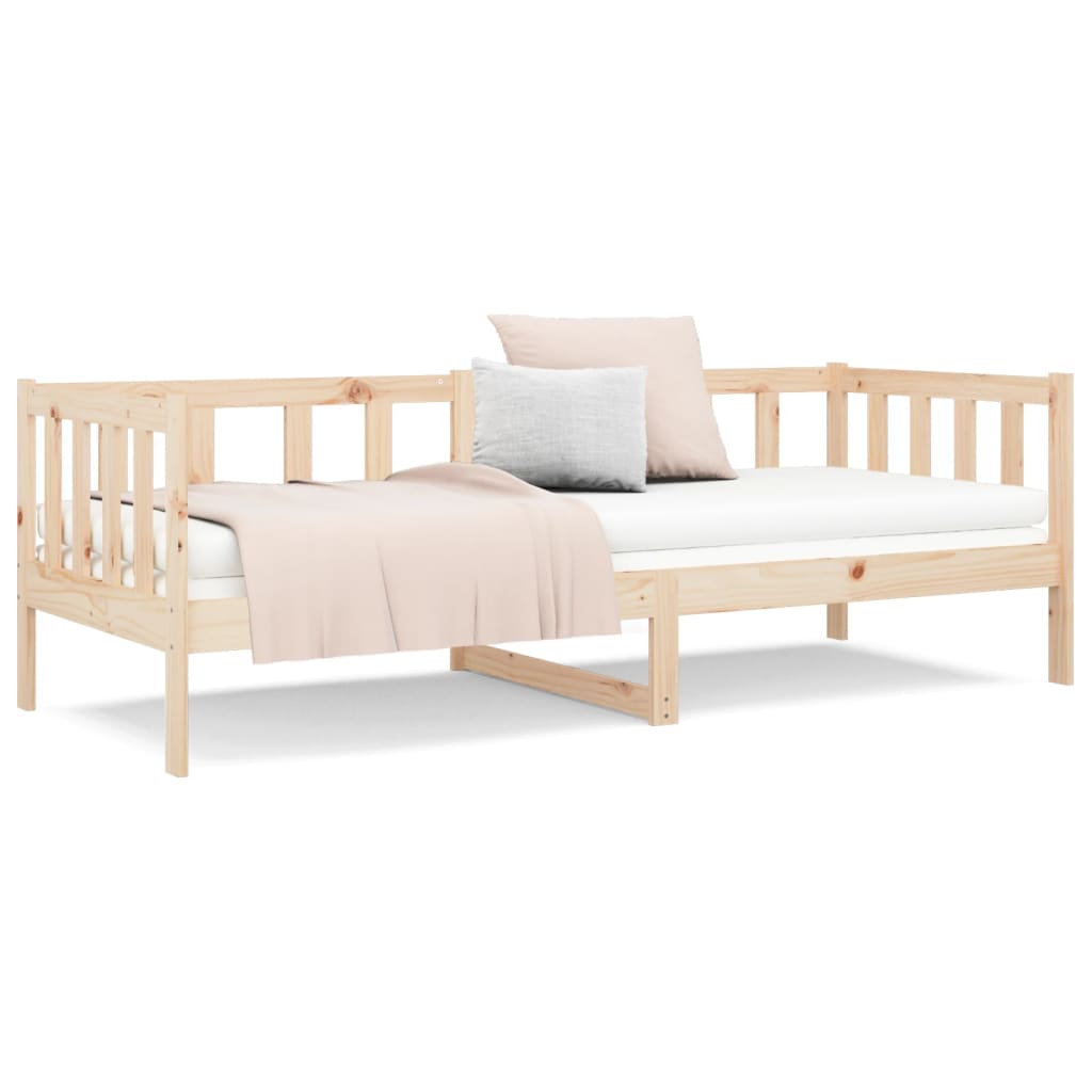 Dormeuse senza Materasso 80x200 cm in Legno Massello di Pino - homemem39